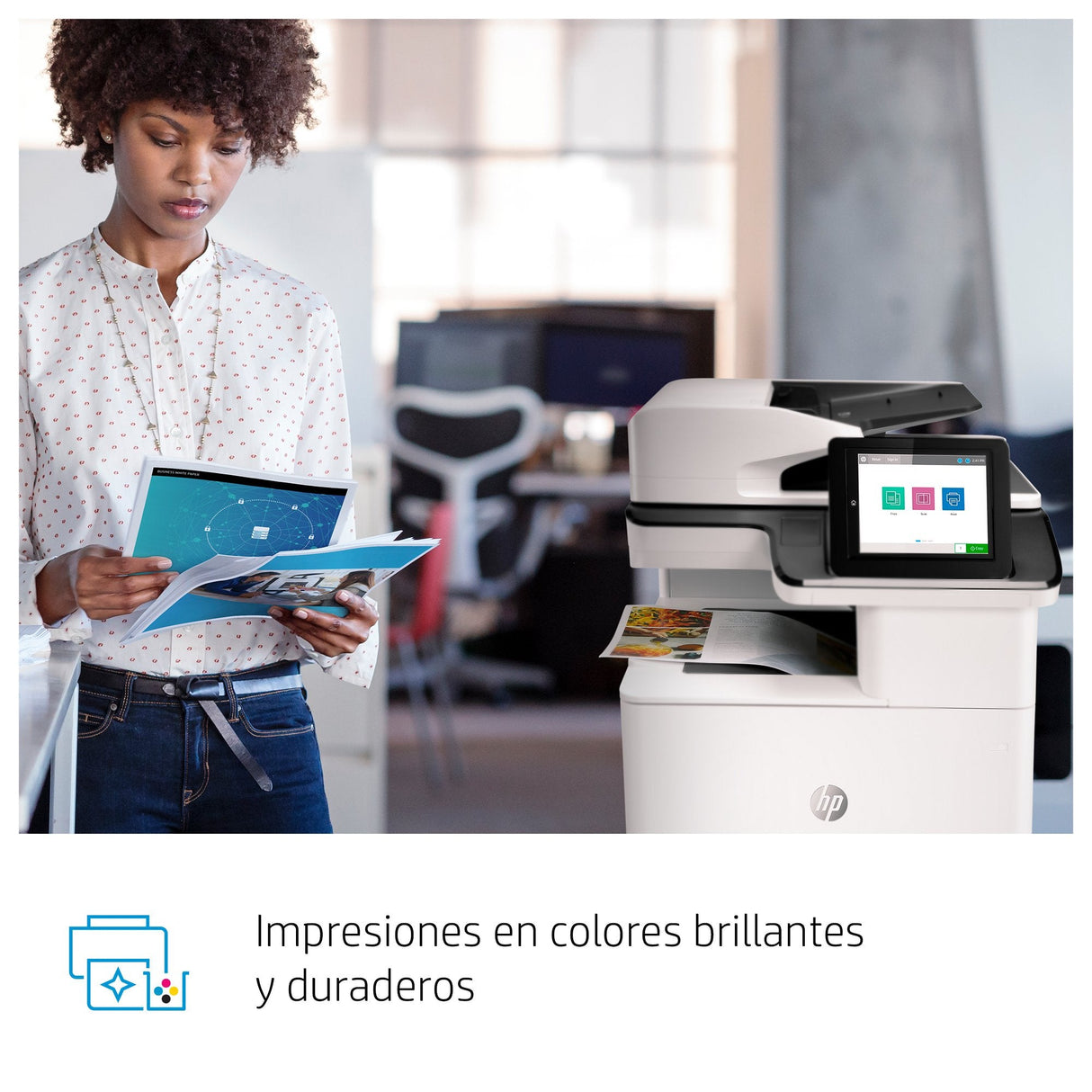 Multifunción Láser Hp Laserjet Enterprise Mfp 776dn Duplex