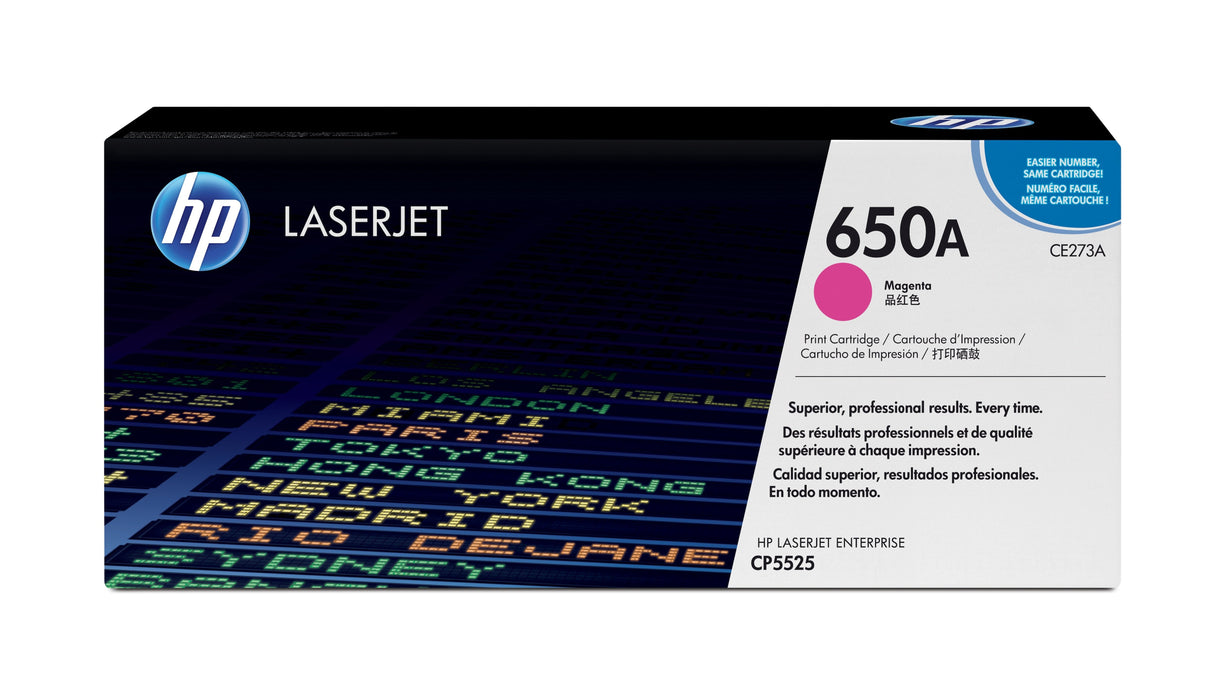 EAN 0884962161197 - HP 650A Magenta Original LaserJet Toner Cartridge cartucho de tóner 1 pieza(s) imagen 1