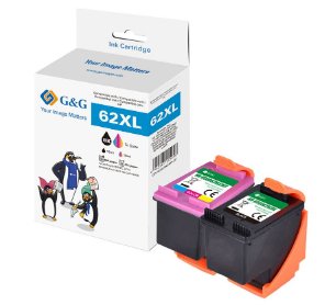 G&G Xl-Cartucho Multipack Compatible Con Hp 62xl Bk + Col