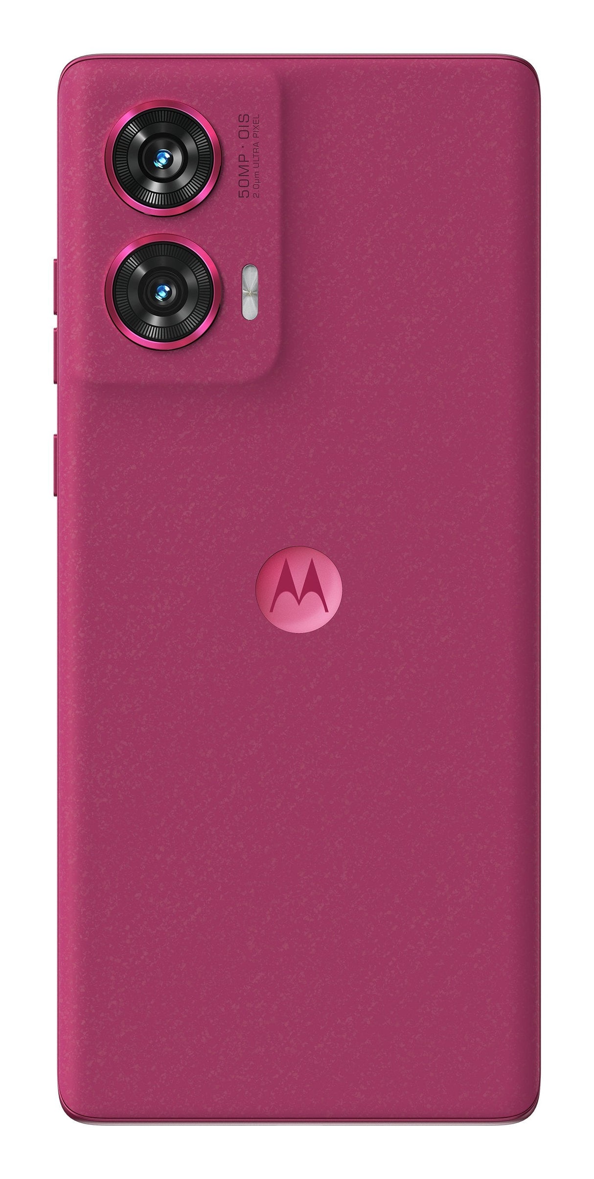 Smartphone Motorola Edge 50 Fusion 256gb,  Rosa Intenso, Piel Sintética, Dual Sim, Android 14, 8 Gb Lpddr5 Pb3t0027fr