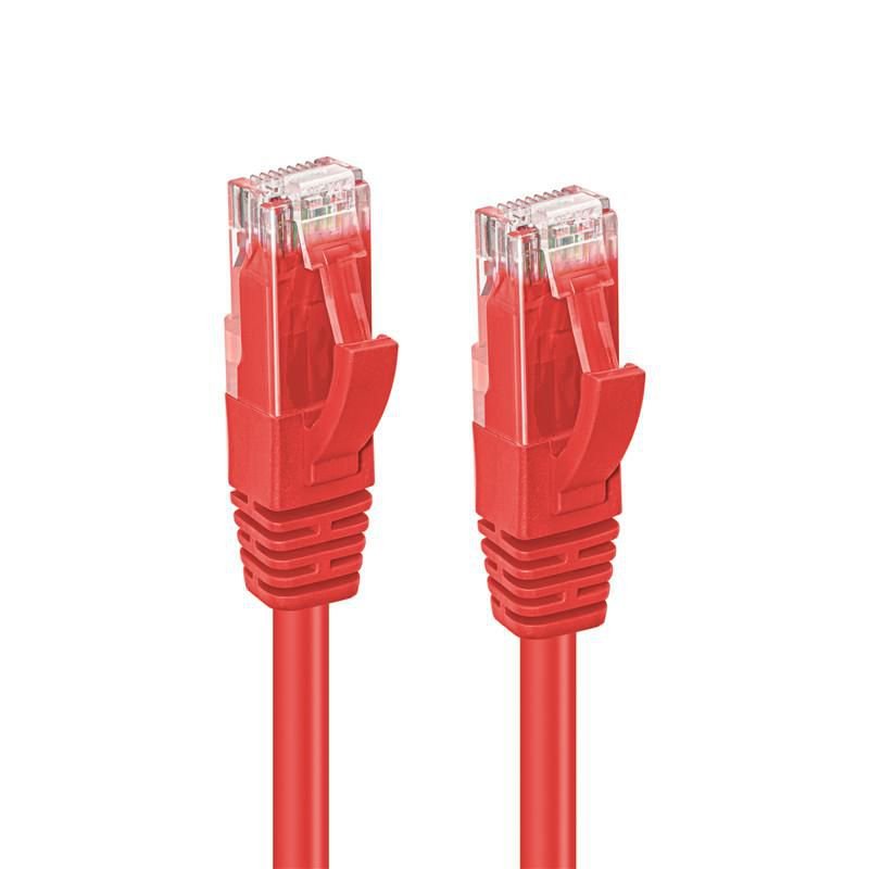 Cat6a Utp 0.15m Red Lszh