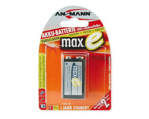 Ansmann Maxe Nimh Rech.Bat. 9v Block 200 Mah 5035342