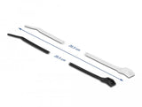 Delock Cablebinder Mit Flachem Kopf L 205 X B 2,5 Mm 100 Stück