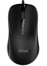 EAN 8431775034976 - Nilox MOUSB1014 ratón Oficina USB tipo A Óptico 2400 DPI imagen 1