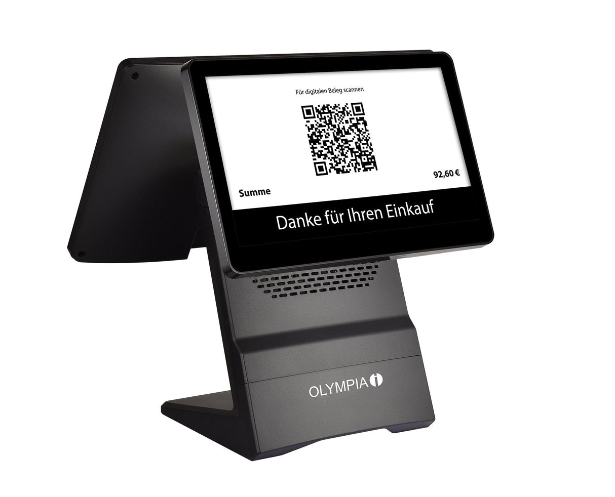 Olympia Regimrierkasse T400dk +Display Negro