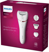 Philips 8000 Series Epilator Series 8000 Bre735/00 Depiladora Wet & Dry