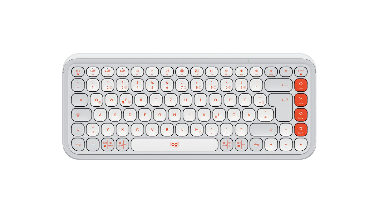 EAN 5099206127494 - Logitech 920-013060 teclado Universal Bluetooth QWERTZ Alemán Blanco imagen 1