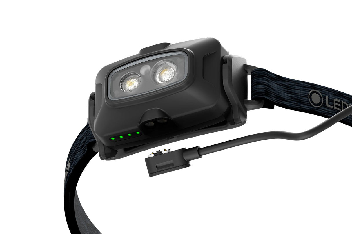 Linterna Frontal Led Ledlenser Hf4r Core Black