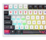 Asus Rog Azoth X Teclado Juego Usb + Rf Wireless + Bluetooth Negro, Blanco