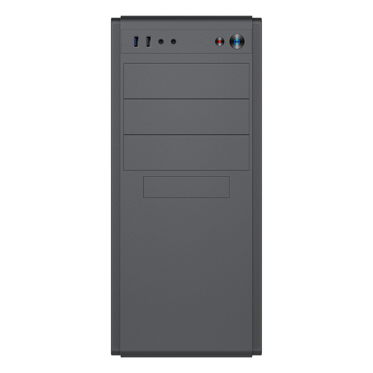 Caja Pc Unykach Atx Atx Uk 8016 Evo 85%  Con Fuente Eficiente 85% De 300w