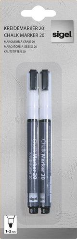 Sigel Kreidemarker 1.0 - 2.0 Mm Blanco