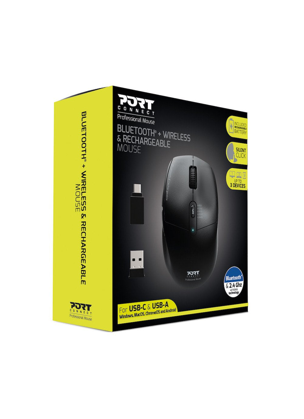 Port Raton Office Pro Rechargeable Bluetooth Combo