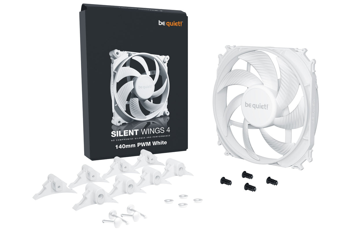Ventilador  Be Quiet! Silent Wings 4 Pwm 140x140x25 Blanco