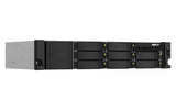 EAN 4711103081082 - QNAP TS-873AeU-RP NAS Bastidor (2U) Ryzen Embedded V1500B 4 GB DDR4 0 TB QuTS hero Negro imagen 4