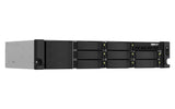 EAN 4711103081082 - QNAP TS-873AeU-RP NAS Bastidor (2U) Ryzen Embedded V1500B 4 GB DDR4 0 TB QuTS hero Negro imagen 4