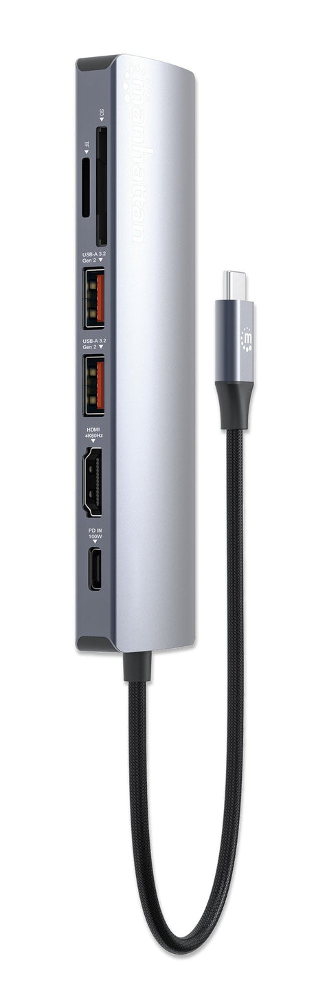 EAN 0766623153966 - Manhattan 153966 base para portátil y replicador de puertos Alámbrico USB 3.2 Gen 2 (3.1 Gen 2) Type-C Pl imagen 6