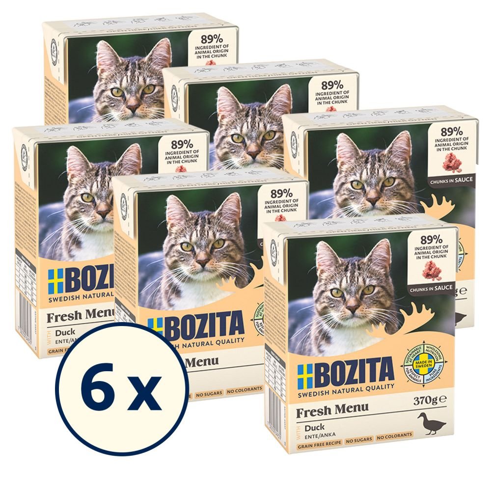 Comida Húmeda Para Gatos Pato En Salsa Bozita  370g