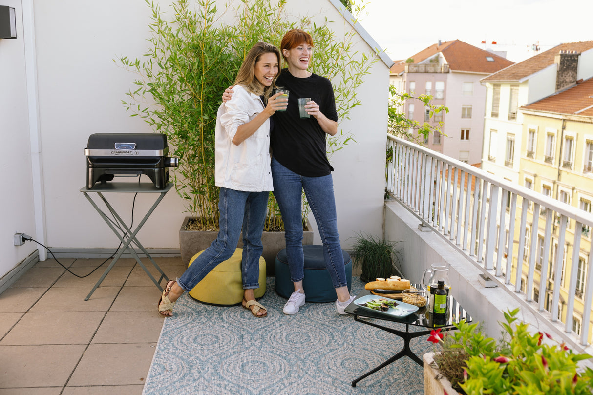 Parrilla Eléctrica Campingaz Attitude 2go Eléctrica Negra/Plateada, 2.000 Vatios, Modelo 2024 2177560