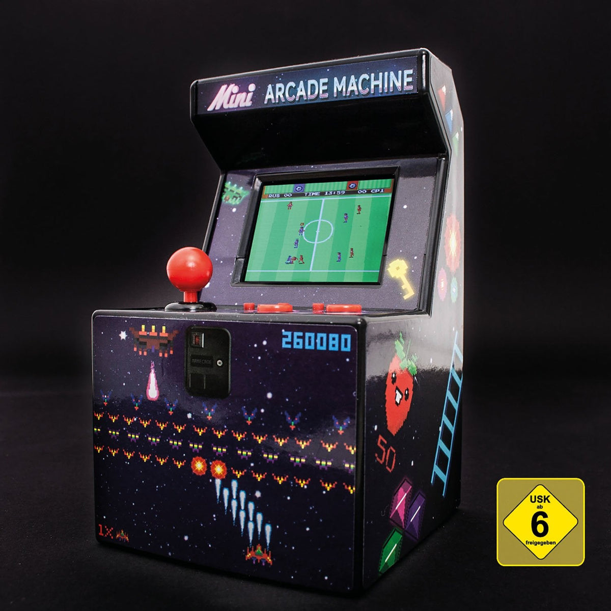 Thumbsup!  1001473 Videoconsola Portátil Arcade Machine-Inkl. 240x 16-Bit Spielen 6,35 Cm (2.5")