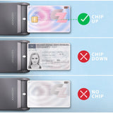 EAN 8595247908841 - Axagon CRE-SM3TC lector de tarjeta USB 2.0 Type-C Gris imagen 4