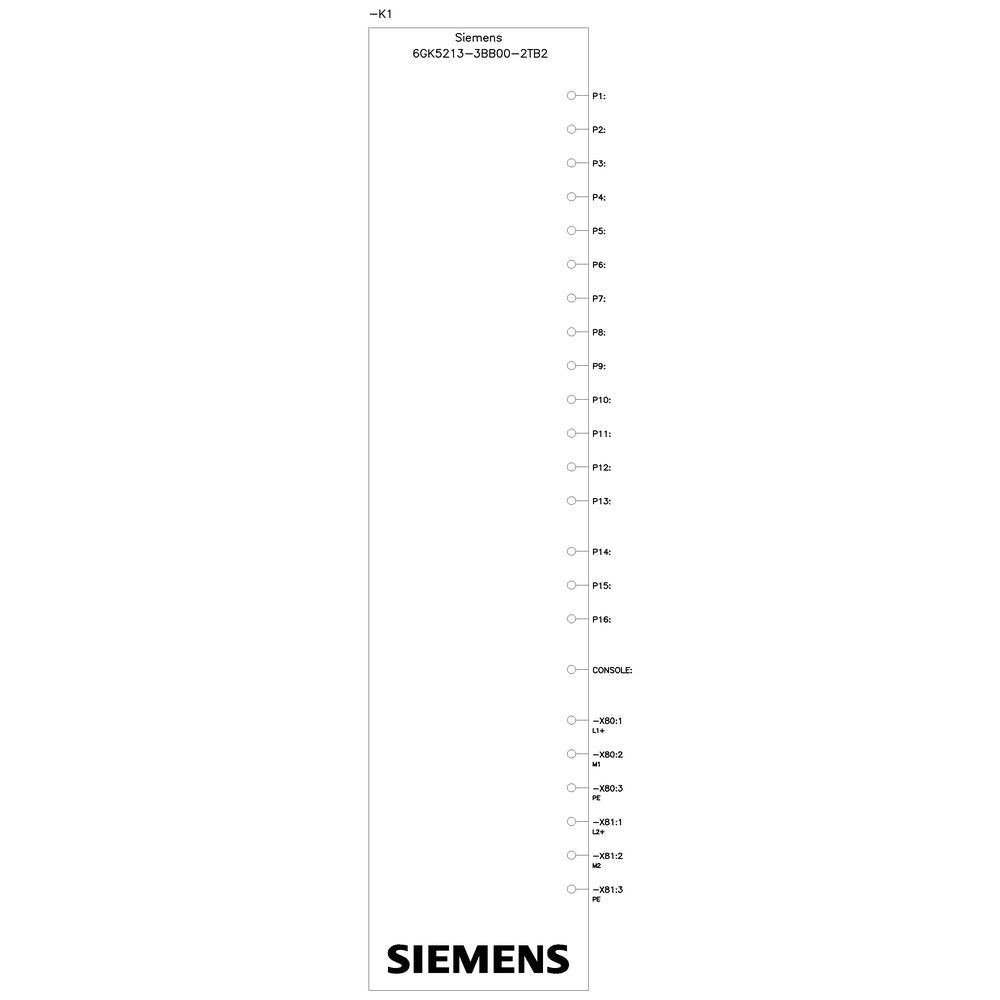 Siemens 6gk5213-3bb00-2tb2 Industrial Ethernet Switch 10 - Switch - 0,1 Gbps
