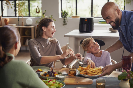 EAN 8710103975571 - Philips Essential HD9280/70 freidora Sencillo 6,2 L 2000 W Freidora de aire caliente Negro, Plata imagen 11