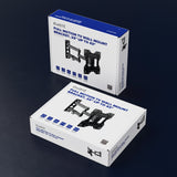 Ewent Soporte Tv De Pared Multi-Direccional Extensible Easy Pan-Tilt 13" Hasta 42" Soporte Multidireccional Para Montaje De Televisor En Pared, Steel, Plastic,Metal, Tilt, Swivel, 13"- 106.68 Cm (42")