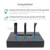EAN 0065030849944 - StarTech.com USBDUP12 duplicador de datos y soporte Duplicador de pendrives Azul 2 copias imagen 10