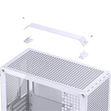 Jonsplus Z20 Mesh Pc-Gehäuse, Mini Tower, Micro-Atx, Mit Tragegriff - Weiss