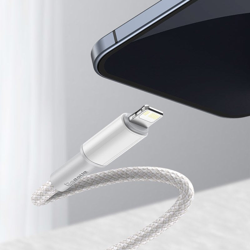 Baseus Catlgd-A02 Cable De Conector Lightning 2 M Blanco