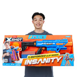 Zuru Xshot - Insanity Clip Blaster Motorisiert Mit Darts 36786