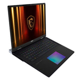 Msi Titan 18 Hx Ai A2xwig-402fr Intel Core Ultra 9 285hx Ordenador Portátil 45,7 Cm (18) Uhd+ 64 Go Ddr5-Sdram 6 To Ssd Nvidia Geforce Rtx 5080 Wi-Fi 7 (802.11be) Windows 11 Pro Negro
