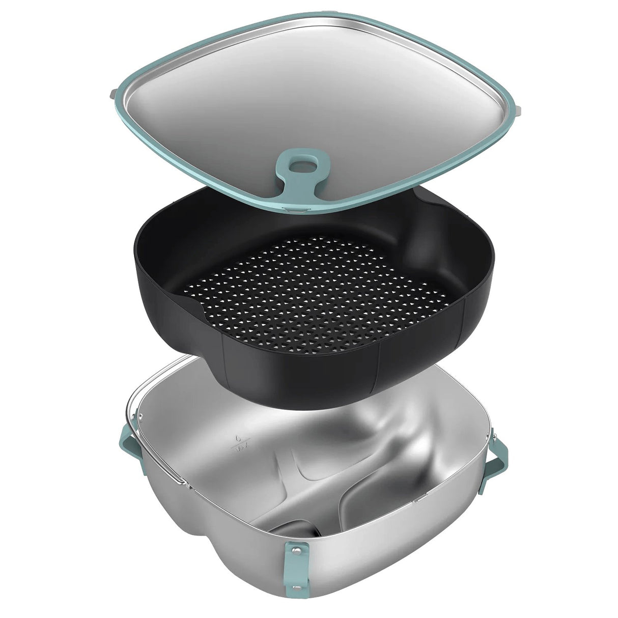 EAN 8720389031076 - Philips HD9960/00 accesorio para freidoras Babero Gris imagen 1