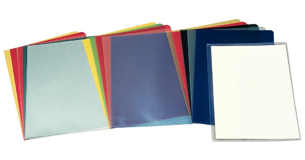 Esselte 30q Caja De 100 Dossiers Uñero - Formato Folio - Pvc Flexible - Grosor 140 Micras - Transparente