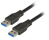 Efb Usb3.0 Anschlusscable A-A, St.-St., 3,0m, Schwarz, Premium