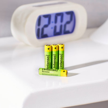 EAN 4034303029105 - Intenso HR03 NiMH Energy Eco 1000mAh 4er Blister - Micro (AAA) - 1.000 mAh Batería recargable Níquel-meta imagen 3