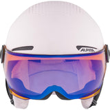 Casco De Invierno Alpina Zupo Visor Q-Lite Rose Matt 51-55