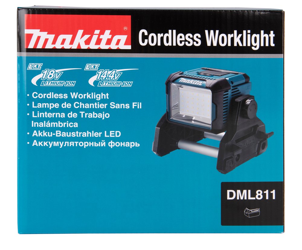 Makita Dml811 Luz De Trabajo Negro, Azul Led 31,5 W