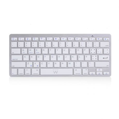 Ewent Teclado De Viaje - Modo Ahorro De Energia - Bluetooth 3.0 - Disposicion Portuguesa Qwerty Pt - Alcance Hasta 10m