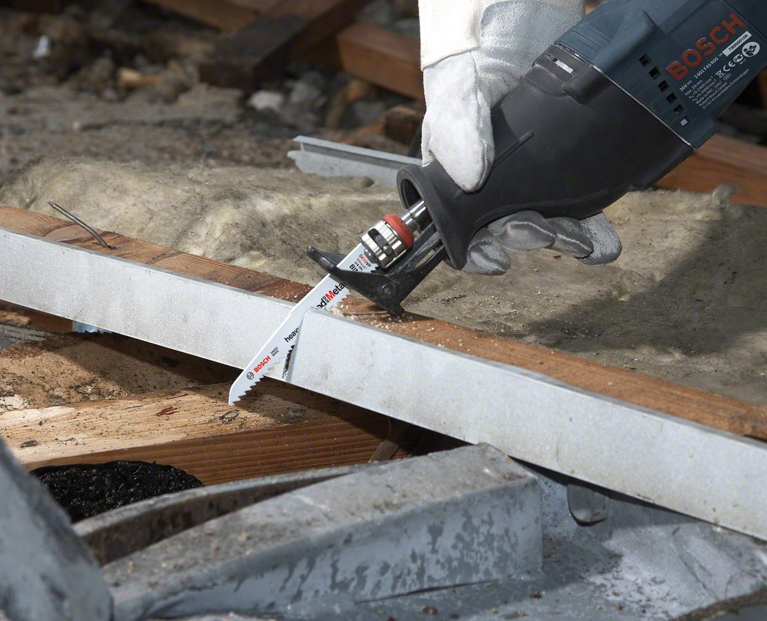 Bosch Hojas De Sierra De Sable S 610 Vf Heavy Para Madera Y Metal, Hoja De Sierra 2608657608