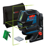 Bosch Professional Láser Combinado Gcl 2-50 G Professional Solo, Láser De Líneas Cruzadas Azul/Negro, Líneas Láser Verdes, Con Soporte Rm10 Professional 0601066m00