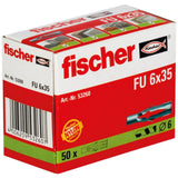 Fischer Universaldübel Fu 6x35 053260 Ohne Schraube