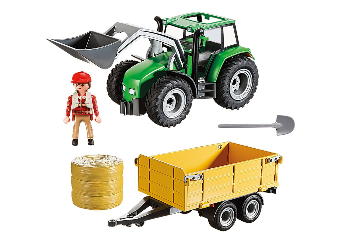 Playmobil Country 9317 Traktor Z Przyczepa