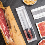 Set Chuchillo Jamonero Evo Y Chaira B 3 Claveles