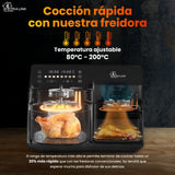 Extralink Home Air Fryer 10l (6l+4l) Eu Sj-1000 2500w