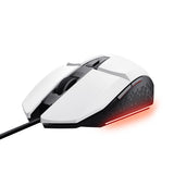Ratón Gaming Trust Gaming Gxt 109 Felox Hasta 6400 Dpi Blanco