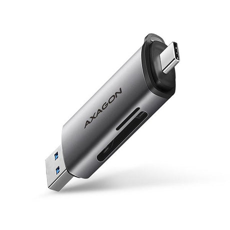 EAN 8595247904416 - Axagon CRE-SAC lector de tarjeta USB 3.0 Type-A/Type-C Gris imagen 2