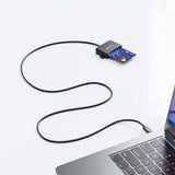 Manhattan Usb 2.0 Tipo-C Lector De Tarjetas Smartcard- Microsdxc