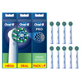 Cabezal De Recambio Para Cepillo Oral-B Pro Cross Action Pack 9 Uds