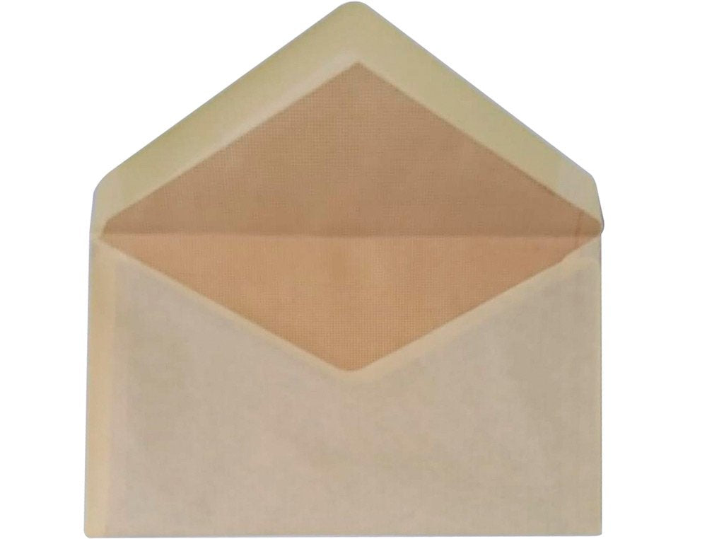 Sobre Liderpapel N.8 Crema Comercial Normalizado 120x176mm Engomado Caja De 500 Unidades